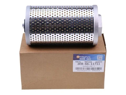 Гидравлический фильтр 3EB-66-11711 для Komatsu вилочного погрузчика FB10/13RL-11 FB14-18RL-11 FD10/15-16 FD18-17 FD28/30-12 FG30-14