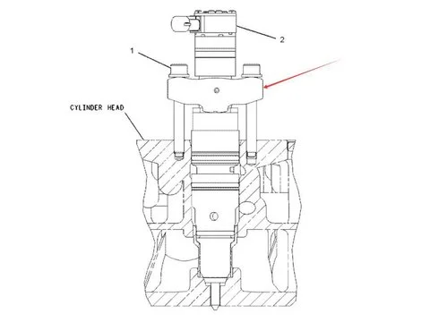Топливная форсунка 328-2576 для Caterpillar CAT двигателя C9 экскаватора 330D 336D L погрузчика 973D