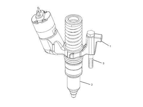 Топливная форсунка 249-0712 для Caterpillar CAT двигателя C11 самосвала 725 730 фронтального погрузчика 966H