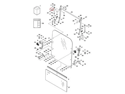 Пружина 7355821 7415096 для Bobcat экскаватора E26