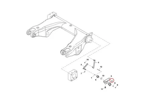 Датчик RE334232 для John Deere 2200 2410 2620 3520 7200R 7290 8235R 8370RT 8430 8530 8RT370 9430T 9510R 9630T 9RT570