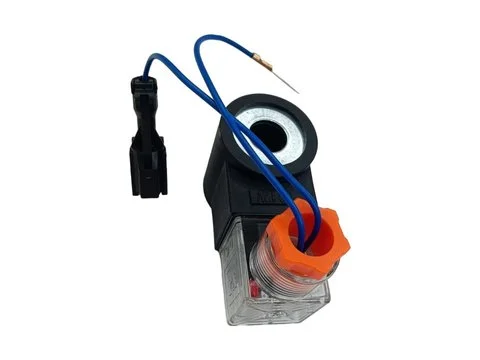 Катушка соленоида 12V 094001000 для воздушного компрессора Hole Size 13mm Height 37.7mm