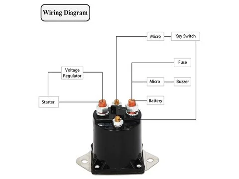 Гольф-кар Соленоид Реле 36 1013609 8016 для Mercury Mariner 6-200HP подвесного мотора Motor 1976-1998