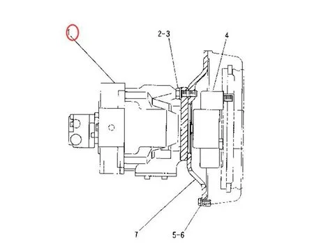 Гидронасос 102-0781 для Caterpillar CAT экскаватора 307 307-A