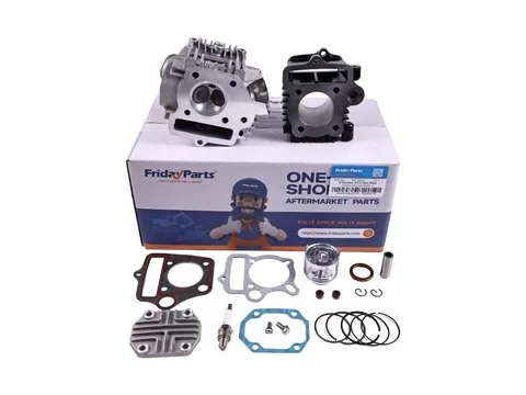 Головка блока цилиндров Ремкомплект Свеча зажигания 110cc для 4 Stroke квадроцикла Dirt Bike Go Kart