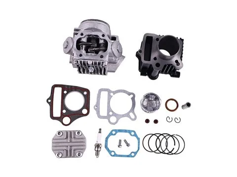 Головка блока цилиндров Ремкомплект Свеча зажигания 110cc для 4 Stroke квадроцикла Dirt Bike Go Kart