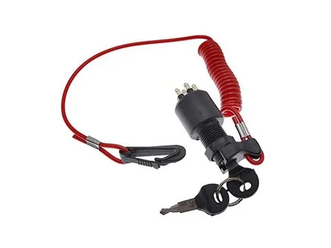 Замок зажигания Страховочный шнур (чека) 175974 для OMC Johnson Evinrude BRP 40-200HP подвесного мотора Motor