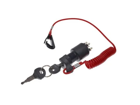 Замок зажигания Страховочный шнур (чека) 175974 для OMC Johnson Evinrude BRP 40-200HP подвесного мотора Motor