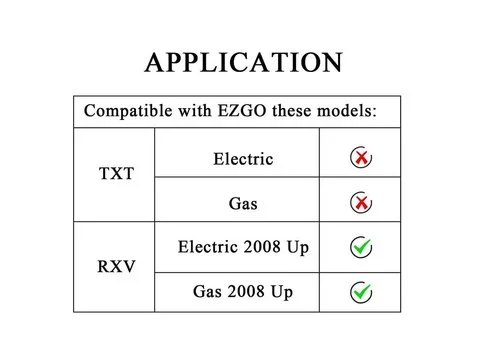 Замок зажигания Ключ (комплект) 2 611282 605946 606993 для EZGO Gas & Electric RXV Vehicles