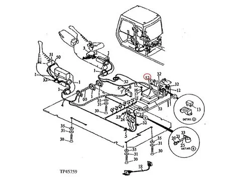 Двигатель Блок управления 9109826 AT159414 для John Deere экскаватора 790ELC