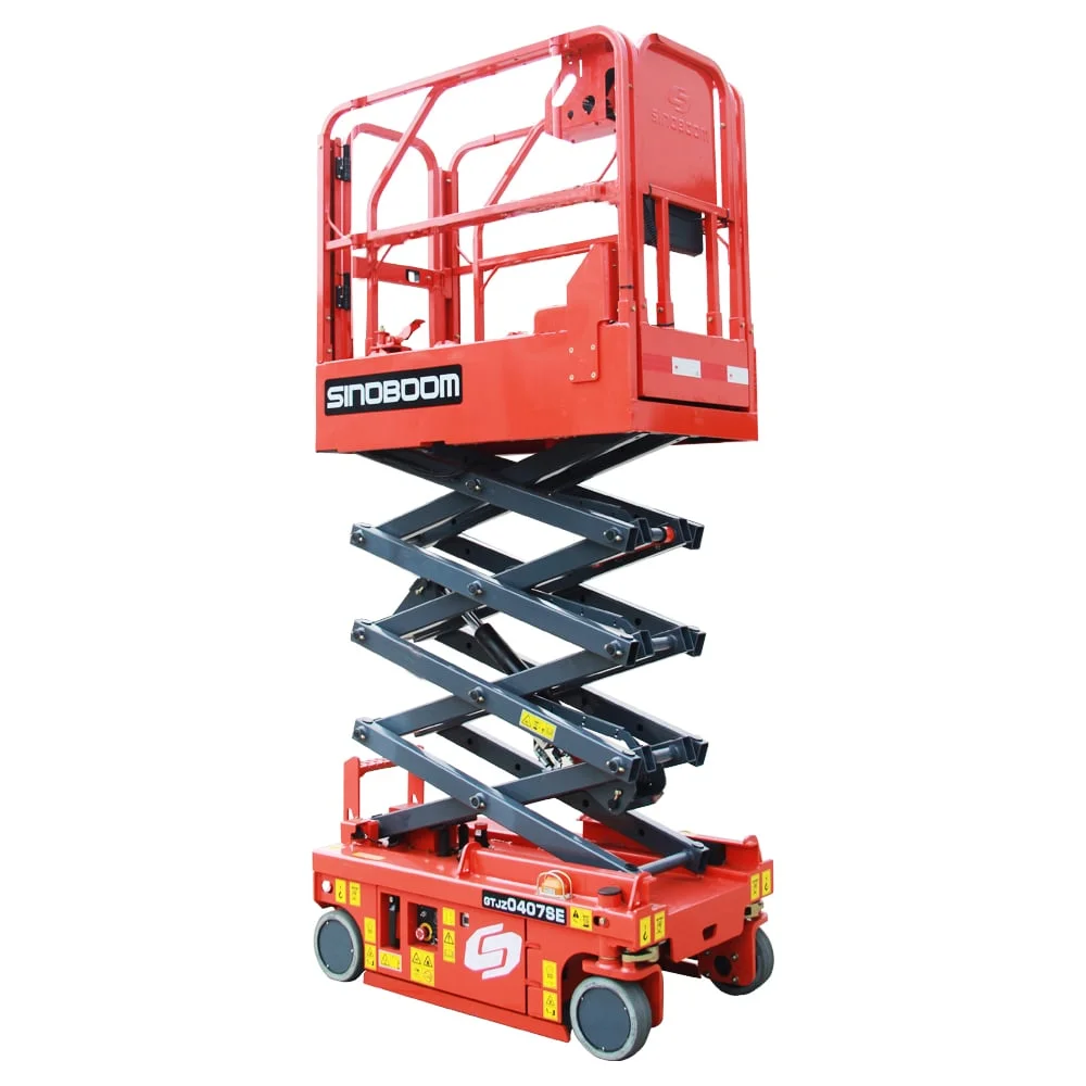 Ножничный самоходный подъемник Sinoboom