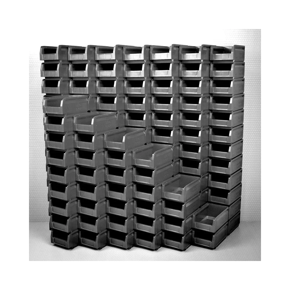 Пластиковый ящик для метизов Пластик Система черный 12.401.3