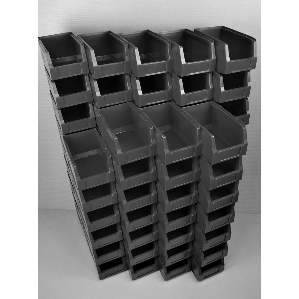 Пластиковый ящик для метизов Пластик Система черный 12.402.3