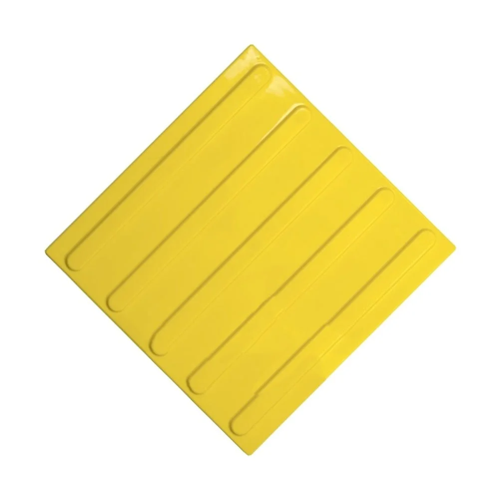 Плитка тактильная PALITRA TECHNOLOGY полоса 300x300x4, ПВХ, желтый, 30 шт 50245-1-PVC-300x300x4-Y-30