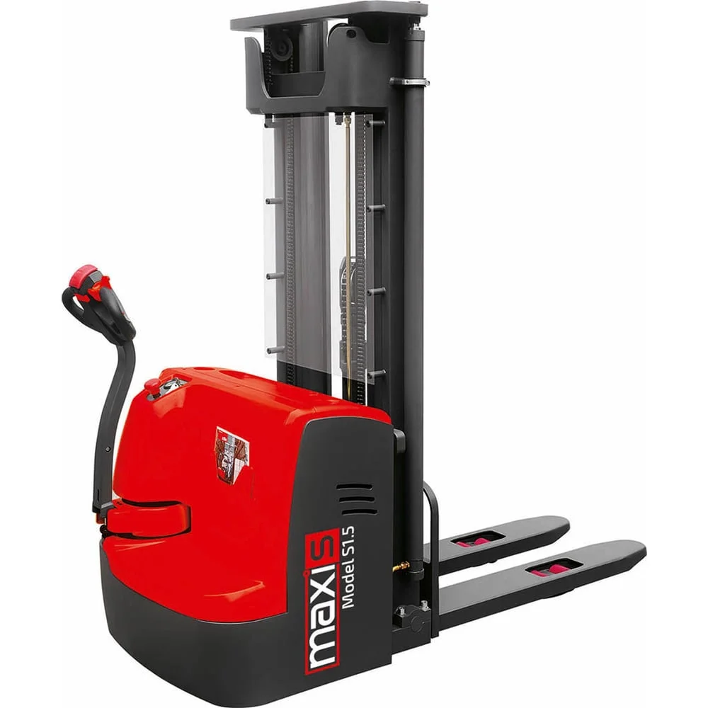 Сопровождаемый электроштабелер Maxis S1.5 г/п 1,5т, высота подъема 3,0м