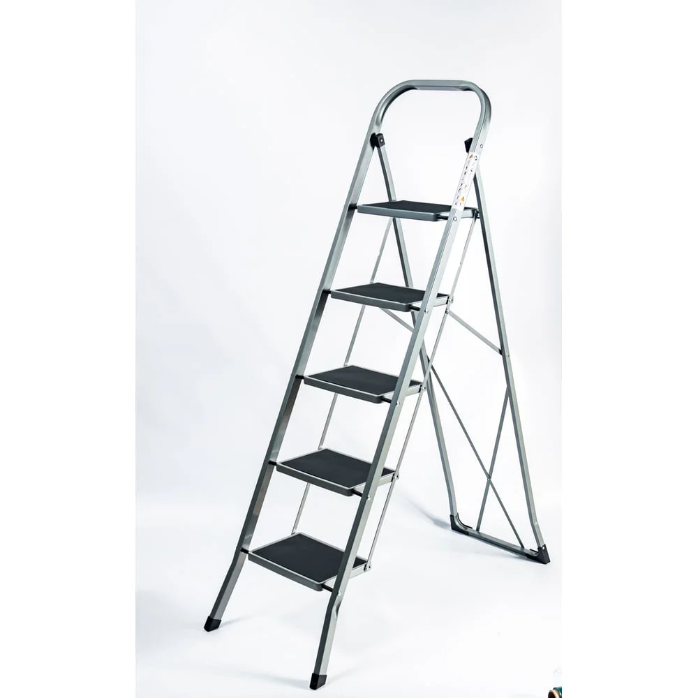 Стремянка стальная GEVA TRADE GEVA ШИРОКАЯ 5 ступени