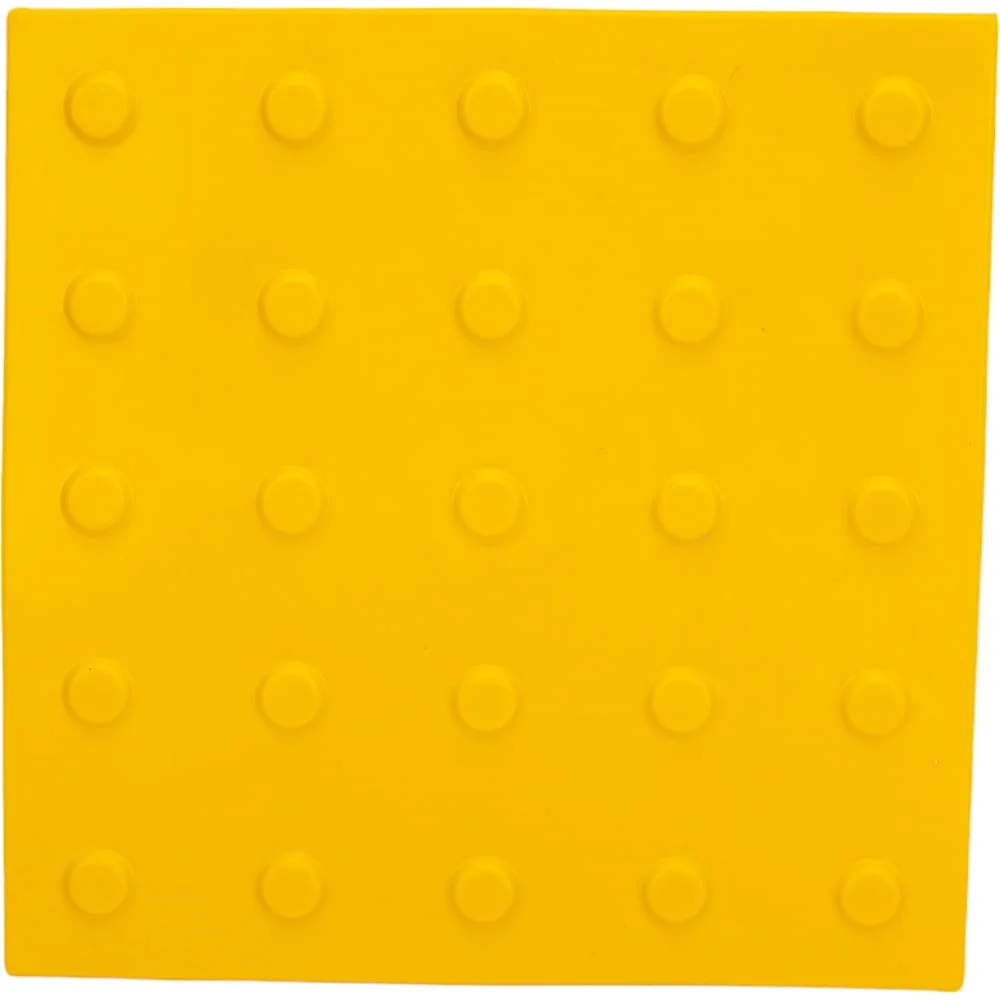 Тактильная плитка PALITRA TECHNOLOGY конусы линейные 50245-2-PVC-300x300x4-Y-VI