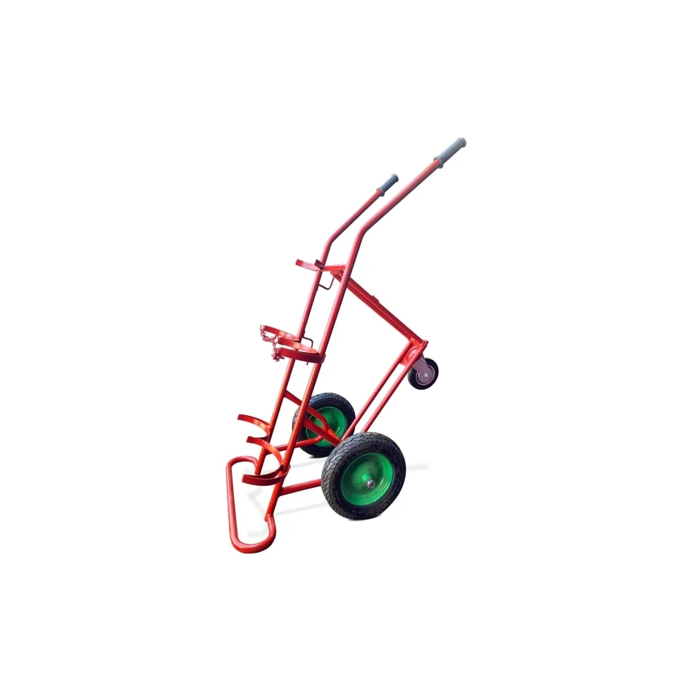 Тележка ARMA для 2-х баллонов 40-50л. с пневматическими колесами