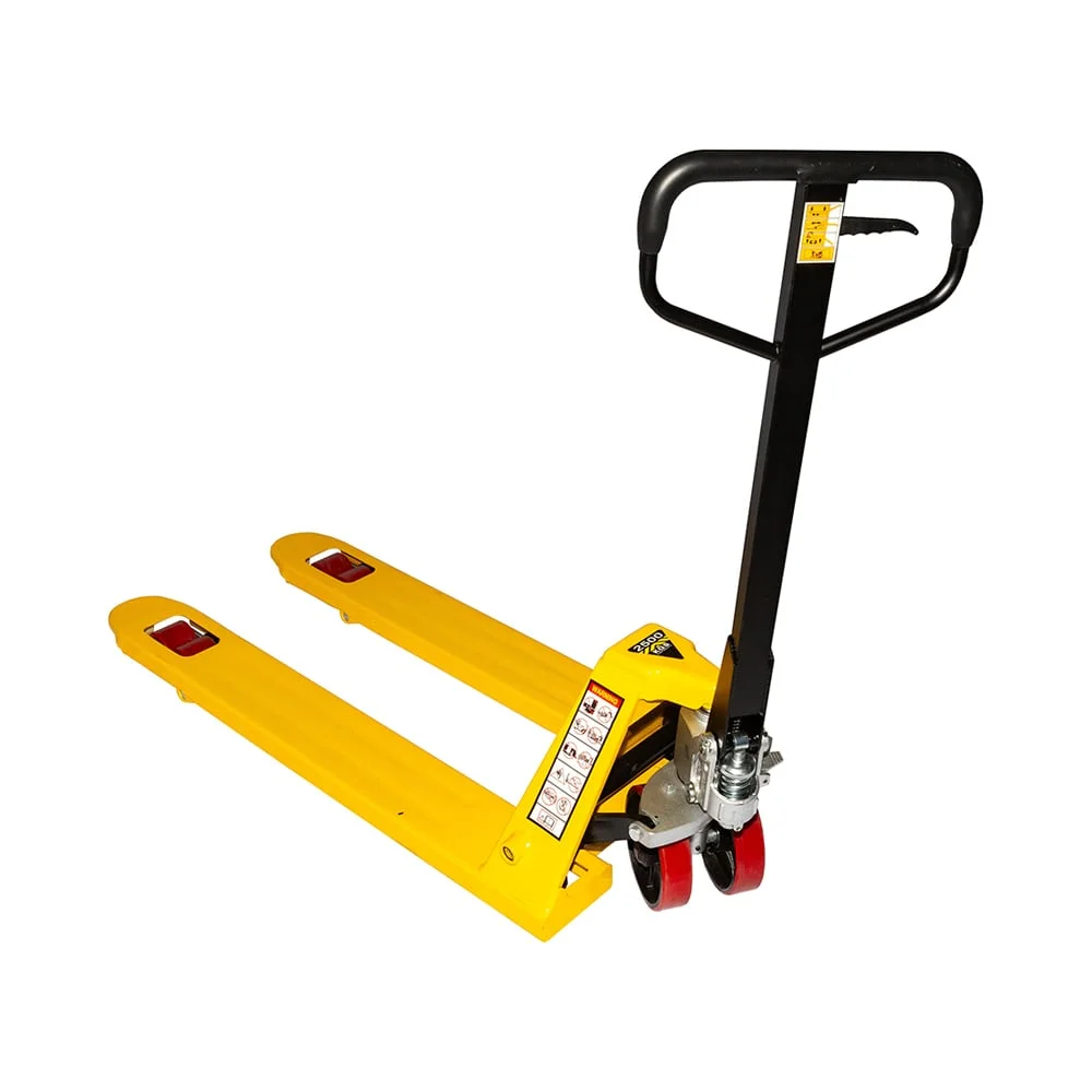 Тележка гидравлическая WILMART AC25 1150x550 усиление 80см (PU) HP-25-200PAL8-Y