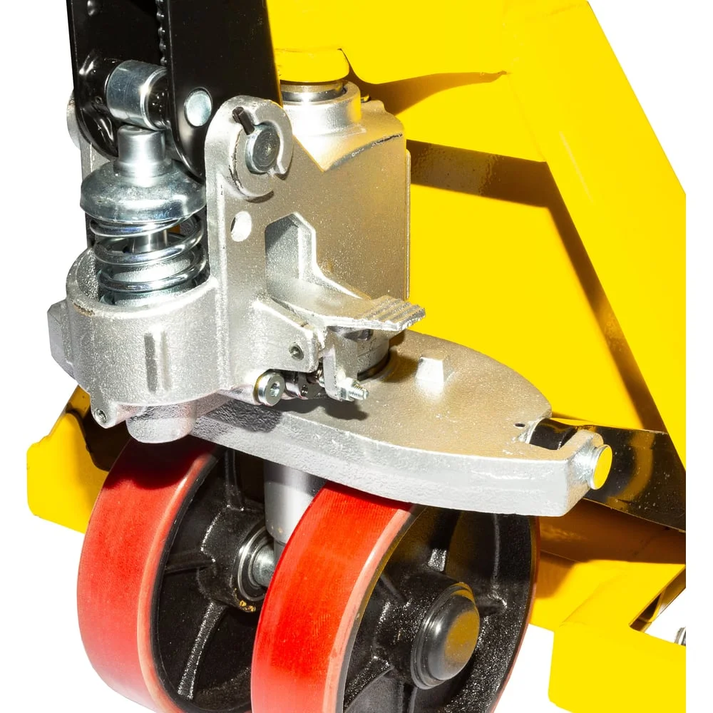 Тележка гидравлическая WILMART BF25 1800x550 усиление 140см желтая (PU) HP-30-30CM-1800PUB-Y