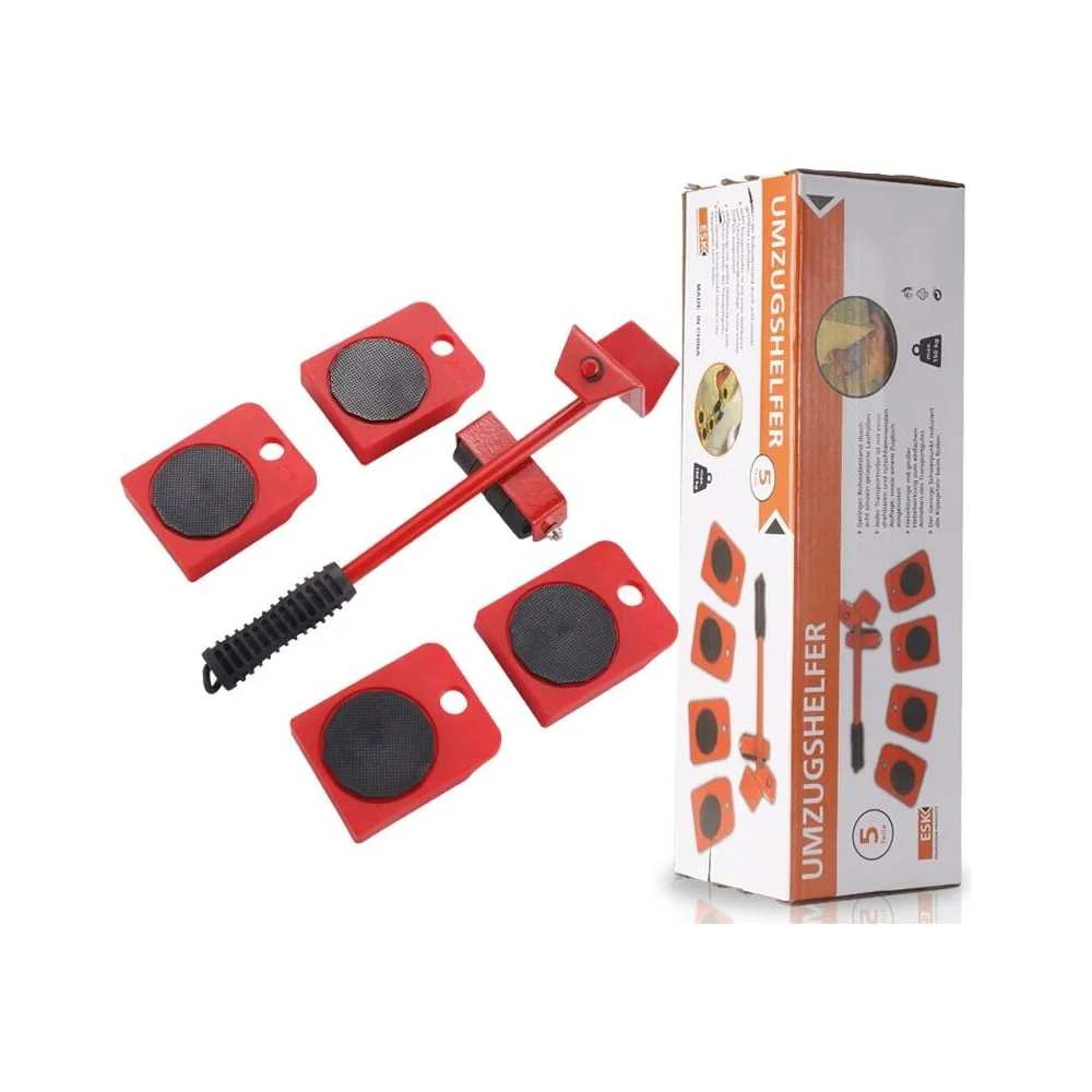 Транспортёр для передвижения тяжелых предметов и мебели Beroma 5 предметов