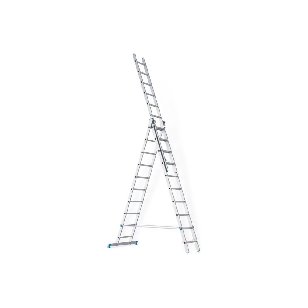 Трехсекционные лестницы GEVA TRADE GEVA 3x16, Н438/734/1142, 28.7 кг LTGT-316