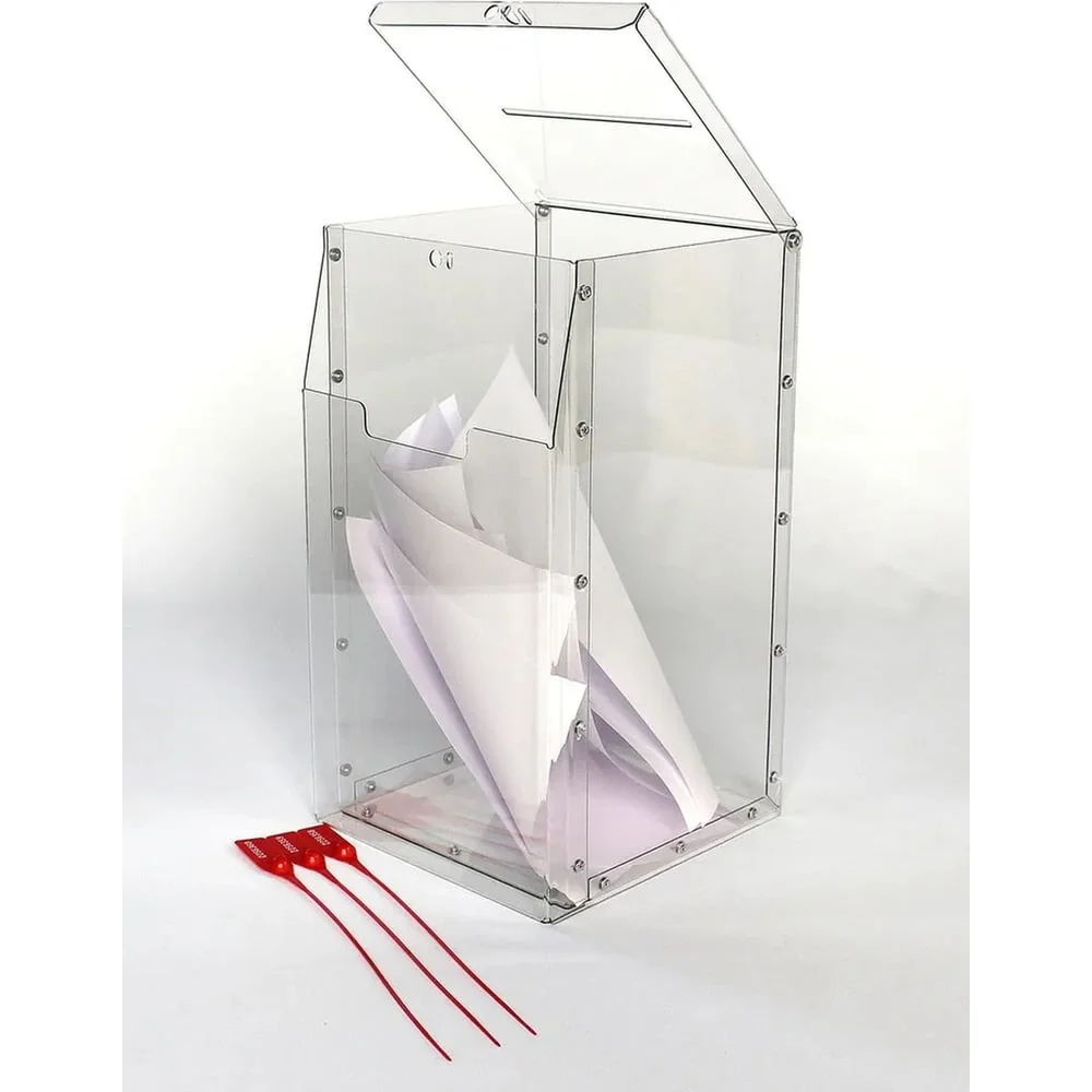 Урна для голосования, хранения CRYSTAL-BOX №1 22x23x40 см urna1