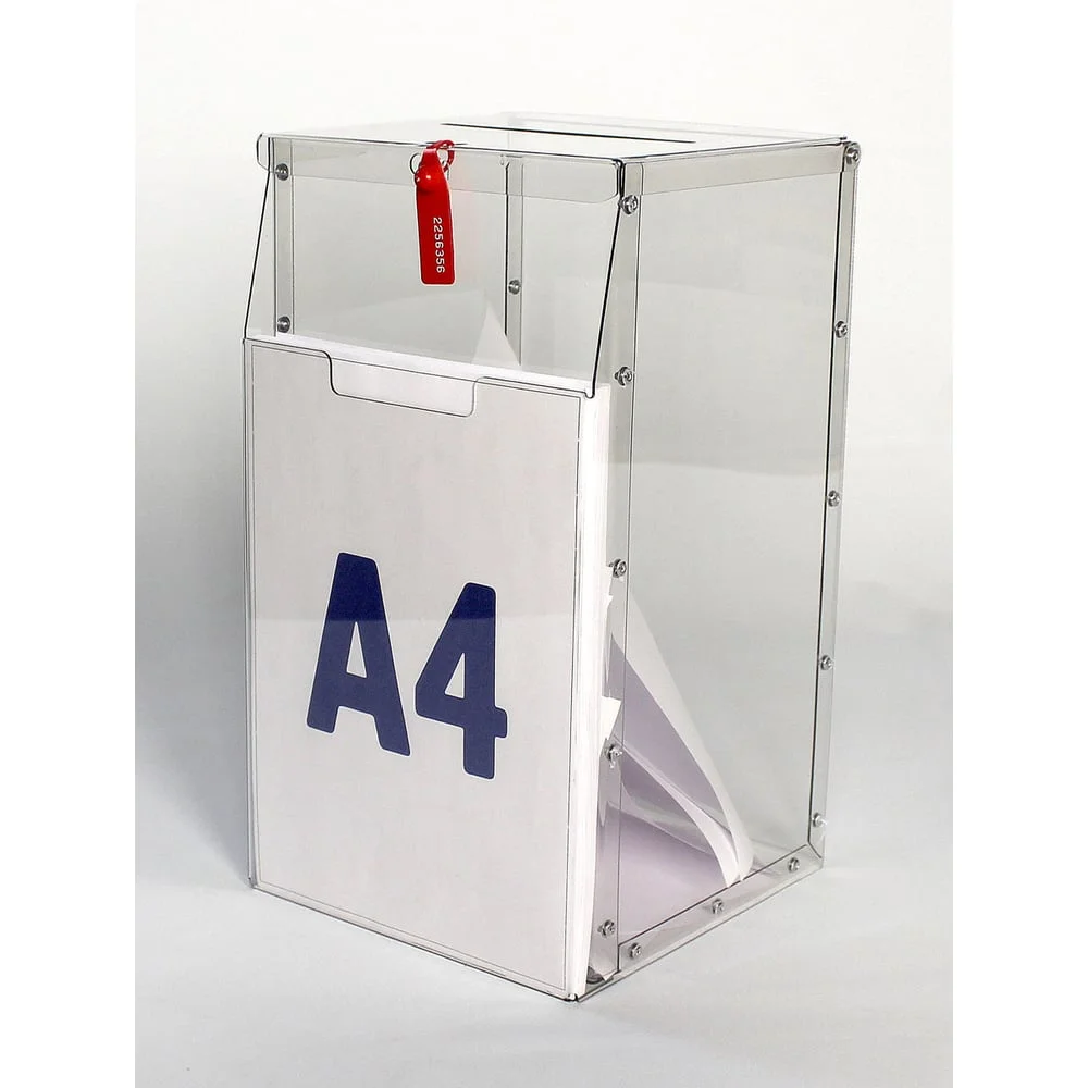 Урна для голосования, хранения CRYSTAL-BOX №1 22x23x40 см urna1