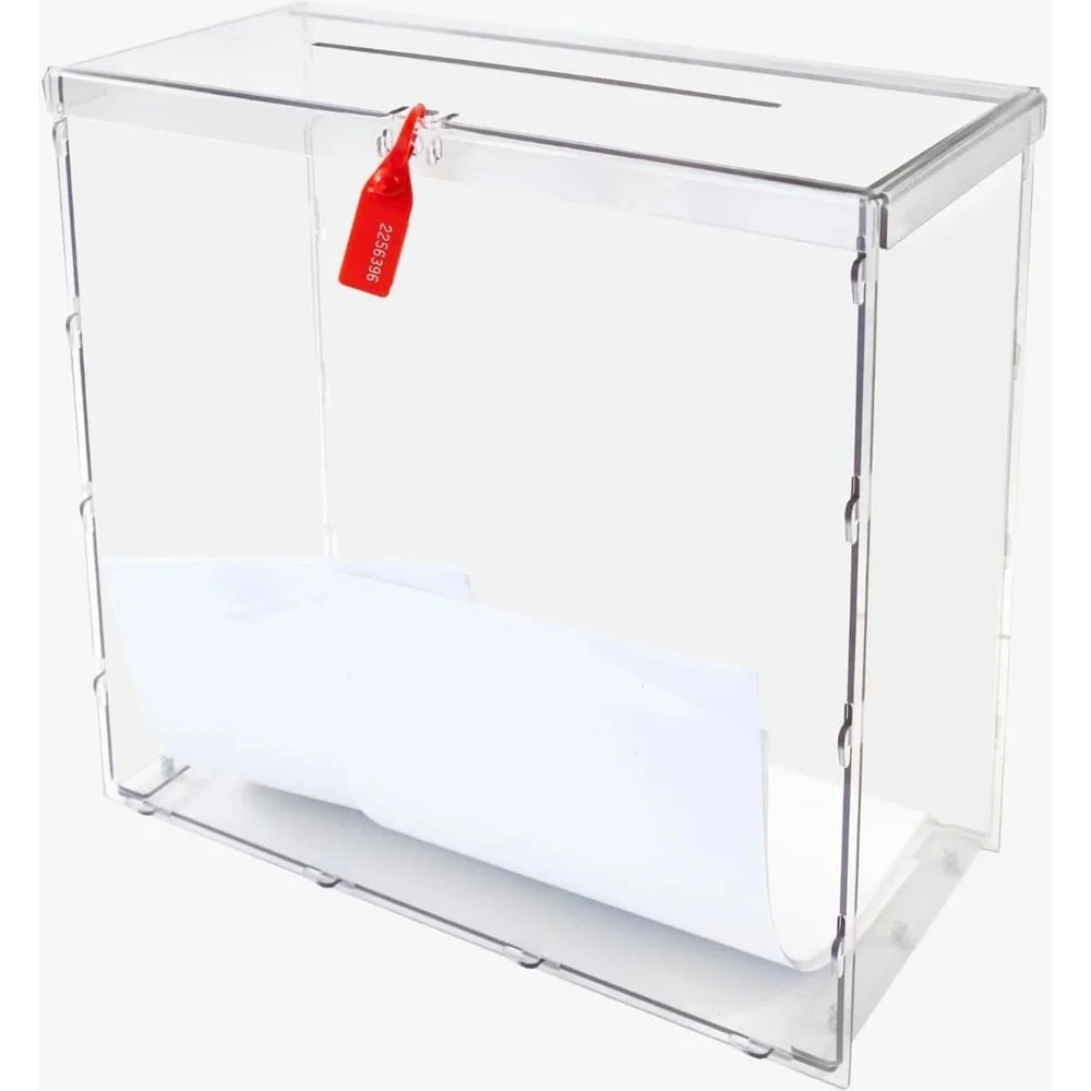 Урна для голосования, хранения CRYSTAL-BOX разборная №4 (40x20x40 см) urna4