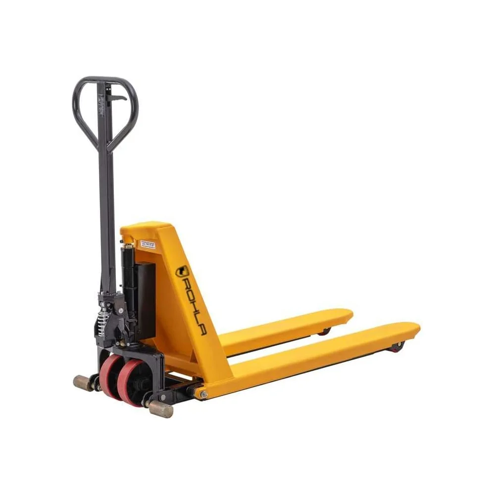 Высокоподъемная гидравлическая тележка RohlaRhino высота подъема 0,8 м, грузоподъемность 1 т полиуретановые колеса