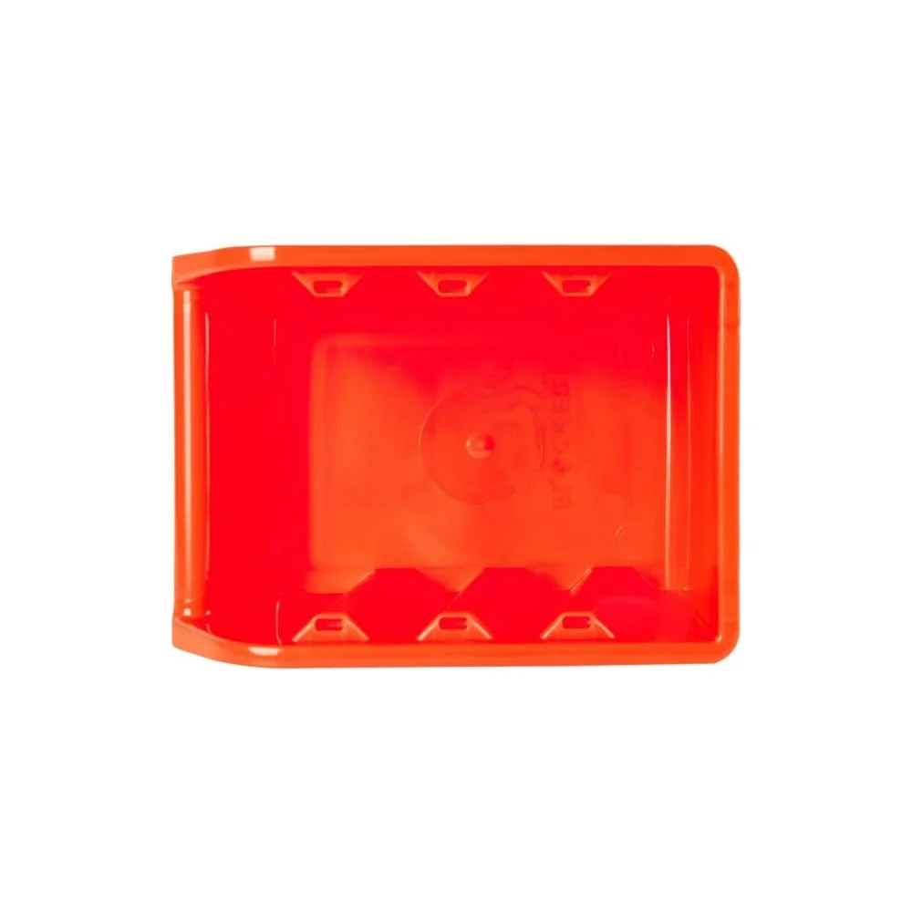 Ящик Blocker п/п 160x115x75 мм для метизов с планкой, комплект 9 шт. цв. оранжевый, 31426