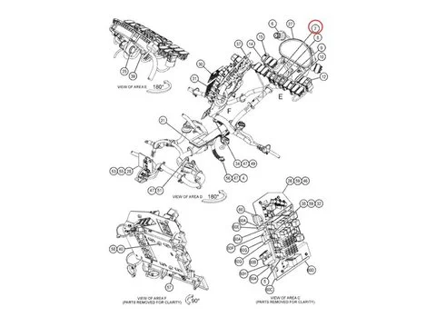 Выключатель 2144693 для Caterpillar CAT погрузчика 414E 416E 420E 422E 428E 430E 432E