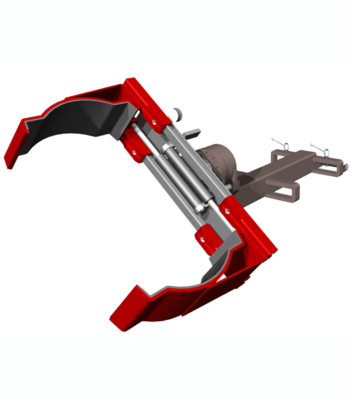 Захват для труб и бочек на вилочный погрузчик