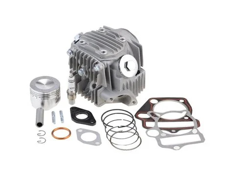 Головка блока цилиндров Свеча зажигания Поршень Прокладка Кольцо 52.4mm для 4 Stroke 110cc квадроцикла Scooter Go Kart Dirt Bike мотоцикла