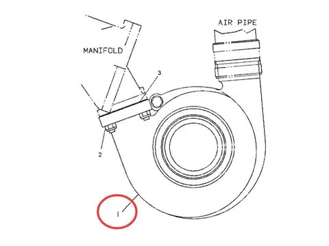 Турбокомпрессор S2BS001 9Y-6478 для Caterpillar CAT двигателя 3116 3126 катка CB-583 CP-533 CP-563 CS-531 CS-563C CS-573C