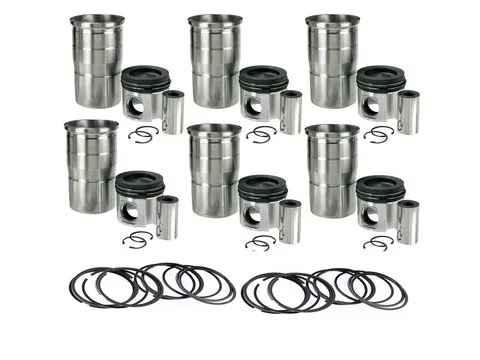 Гильза цилиндра Комплект 20498544 для Volvo двигателя D12A D12D TAD1240GE TWD1240VE экскаватора EC330B LC EC360B LC EC460B LC