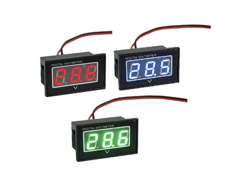 Вольтметр Монитор Цифровой Аккумулятор Указатель Прибор 12V 2.5-30V