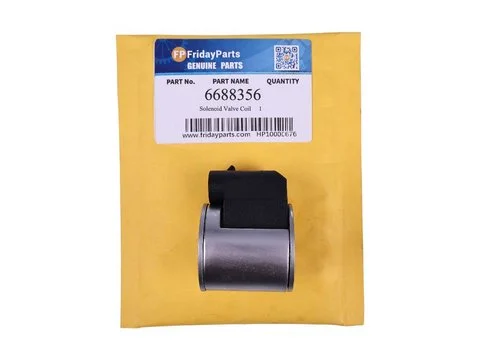 Катушка электромагнитного клапана 12V 6688356 для Bobcat погрузчика T140 T180 T190