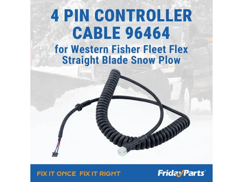 Контроллер Кабель Палец 4 96464 для Western Fisher Fleet Flex Straight Blade Snow Plow